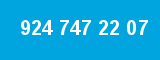 924 747 22 07 924 747 22 07